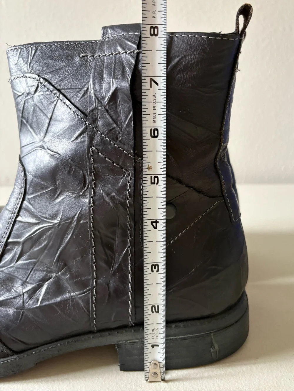 Aldo Black Leather Side-Zip Chelsea Boots. US men’s size 10.